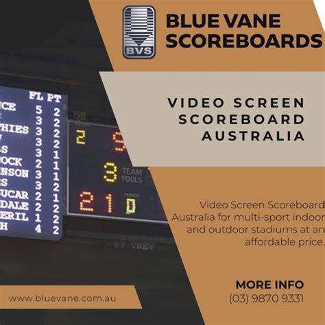 Video Scoreboards Australia .